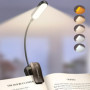 Lampe de Lecture Rechargeable Glocusent avec 20 LED et 5 Modes