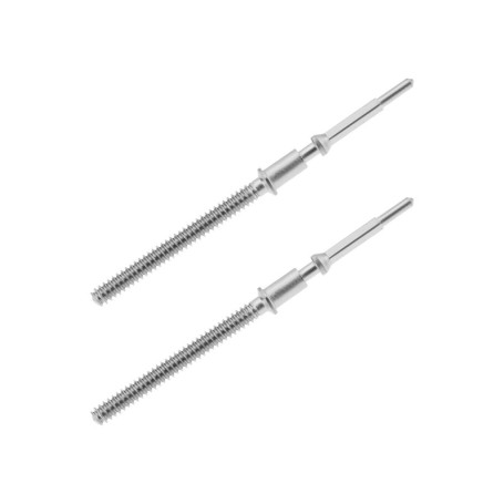 ECSiNG Lot de 2 Tiges de Remontage pour Mouvements de Montre ETA G10