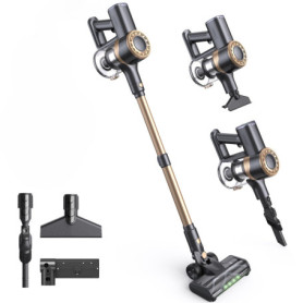 Aspirateur Balai Sans Fil Lubluelu 450W - Léger et Silencieux avec LED