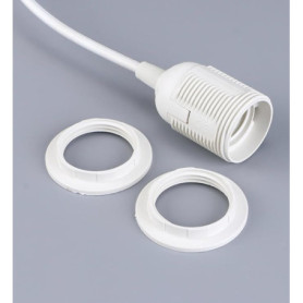 Douille E27 avec Câble Tressé et Interrupteur - BenjiPower