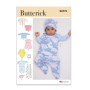 Patron de couture Butterick pour vêtements de sport bébé - 2 pièces multicolores