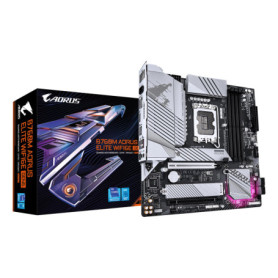 Carte Mère GIGABYTE B760M AORUS Elite WIFI6E - Performances Optimales pour Intel 14e Génération
