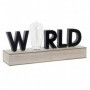 Décoration lumineuse DKD Home Decor World Noir Bois MDF (34 x 8 x 16 cm) 58,99 €