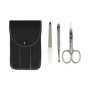 Kit de Manucure et Pédicure Clauss avec Ciseaux, Lime et Pince à Épiler
