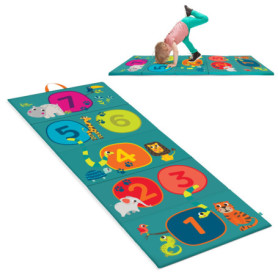 Tapis de gymnastique Hop-n-Count B. toys - Apprendre en s'amusant