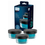 Pack de 3 Recharges Liquide Quick Clean Pod Philips - 480 ml