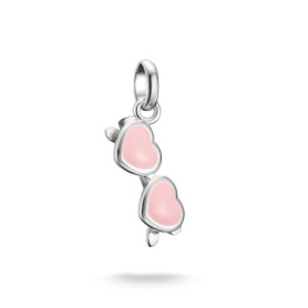 Charm Thomas Sabo Lunettes de Soleil Roses en Argent Sterling 925