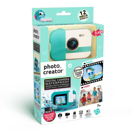 Canal Toys Photo Creator - Appareil Photo Étanche pour Enfants avec Carte SD 16 Go