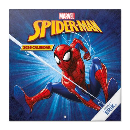 Calendrier Mural Spiderman 2026 - Organisation Mensuelle Originale