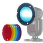 Kit d'Accessoires de Flash Magnétiques NEEWER avec 6 Filtres Gélatine Colorés