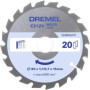 Lame de Scie Circulaire Dremel CS500 pour Bois - 85 x 1,1/0,7 mm