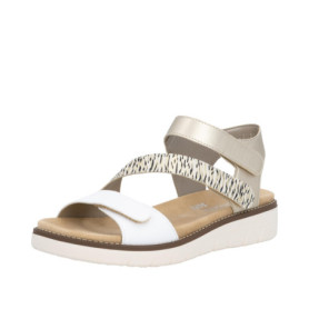 Sandales dorées à lanières Remonte D2050 pour femme