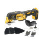 Outil Multifonction Oscillant Sans Fil Dewalt XR 18V avec 29 Accessoires
