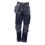 Pantalon de Travail Utilitaire DEWALT Harrison pour Homme - Noir/Gris