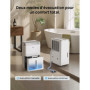 Déshumidificateur Dreo 20L/jour avec Wi-Fi et Alexa - Silencieux et Efficace