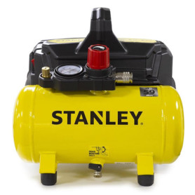 Compresseur à Air Stanley DN200/8/6 - Gonfleur Portable 8 Bar 6L