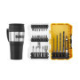 Coffret DeWalt TOUGHCASE 25 Pièces - Embouts et Forets pour Perceuse-Visseuse