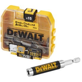 DeWalt Boîte d'Accessoires avec Embouts de Vissage - 16 Pièces