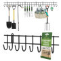 Étagère de Jardin Green Haven 160 cm - Organisateur Métallique pour Outils