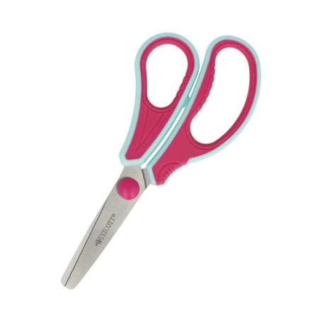 Ciseaux Ergonomiques Gripeze pour Enfants - 14 cm, Sécurité Maximale