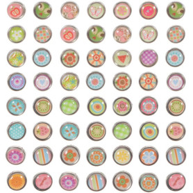 100 Mini Attaches Parisiennes Pastel en Métal pour Scrapbooking et DIY