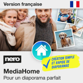 Nero MediaHome - Créateur de Diaporamas avec Photos et Musique