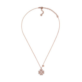 Collier Emporio Armani en Argent Sterling et Or Rose avec Pendentif en Zircon