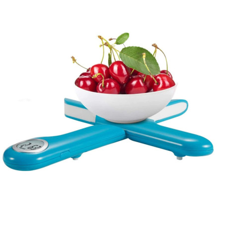 Balance de Cuisine Numérique Pliable CAMRY - 5kg, Écran LCD, Tare, Bleu
