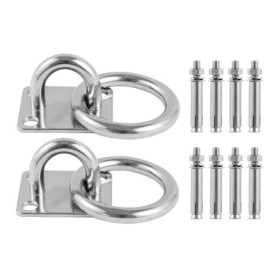 Crochets de Plafond en Acier Inoxydable Lyaor - 2 PCS M10 pour Balançoires et Accessoires