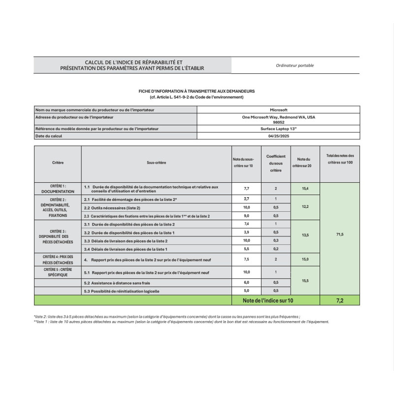 Microsoft Surface Laptop 13