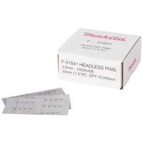 Clous finettes 30 mm pour cloueur Makita - 10 000 pièces
