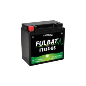Batterie Gel Fulbat FTX14-BS 12V 12.6Ah pour Motocyclette