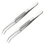 Pinces à Épiler Professionnelles en Acier Inoxydable - Lot de 2