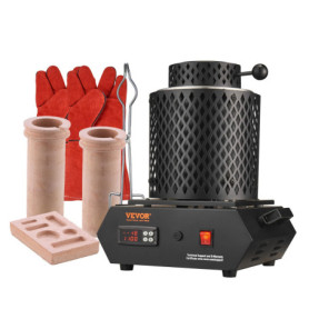 Four de Fusion Électrique VEVOR 1350 W pour Métaux Précieux