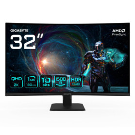 GIGABYTE GS32QCA Moniteur Gaming Incurvé 31,5" QHD 180Hz