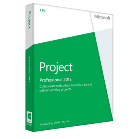 Microsoft Project Professional 2013 - Licence pour 1 Utilisateur - Version Anglaise