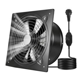 Ventilateur d'Extraction Mural VEVOR 30,5 cm avec Variateur de Vitesse - 2647 m³/h