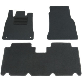 Tapis de Sol Velours Noir pour Mercedes Classe A W168 - Set de 3 pièces