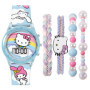 Ensemble Montre et Bracelets Hello Kitty pour Enfants