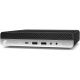 HP EliteDesk 800 G4 Mini - PC de Bureau avec Intel Core i3, 8 Go RAM, 256 Go SSD