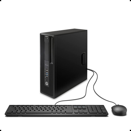HP Z240 Workstation PC de Bureau - Core i7, 8 Go RAM, 256 Go SSD, Windows 11 Pro