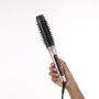 Brosse Chauffante Volume Boost BaByliss - Ionique Anti-Frisottis, 4 Températures, Rose/Noir