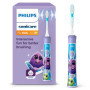 Philips Sonicare For Kids - Brosse à Dents Électrique Sonique Violet avec Appli Interactive