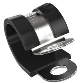 Colliers de Serrage Lumonic 12mm en Acier Inoxydable avec Garniture en Caoutchouc - Lot de 5