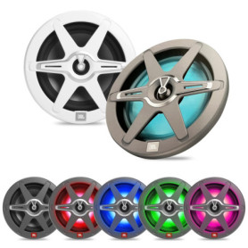 Enceintes Marines JBL CLUB82 8 Pouces - Son Puissant et Résistant aux Intempéries