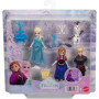 Coffret Poupées La Reine des Neiges - Anna, Elsa, Kristoff et Olaf