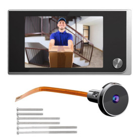 Judas Électronique Leikurvo 3,5" avec Caméra 170° et Écran LCD