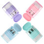 Lot de 4 Taille-Crayons Manuels Multicolores avec Gomme