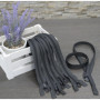 Lot de 6 Fermetures Éclair Spirales N°5 60 cm - Gris Foncé