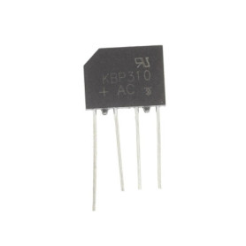 Pack de 10 Diodes Redresseuses KBP310 3A 1000V Monophasées